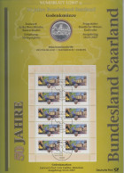 Bundesrepublik Numisblatt 1/2007 Bundesland Saarland Mit 10-Euro-Silbermünze - Collections