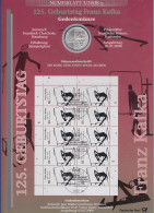 Bundesrepublik Numisblatt 3/2008 Franz Kafka Mit10-Euro-Silbermünze - Verzamelingen