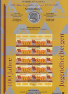 Bundesrepublik Numisblatt 5/2009 Jugendherbergen Mit 10-Euro-Silbermünze - Collections