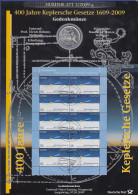 Bundesrepublik Numisblatt 2/2009 Keplersche Gesetze Mit 10-Euro-Silbermünze - Verzamelingen