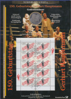 Bundesrepublik Numisblatt 5/2012 Gerhart Hauptmann Mit 10-Euro-Gedenkmünze - Colecciones