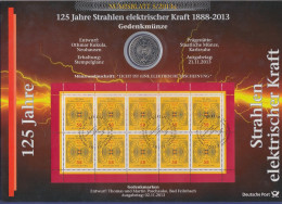 Bundesrepublik Numisblatt 5/2013 Heinrich Hertz Mit 10-Euro-Gedenkmünze - Collections