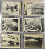 1939 Expo Luik, Exposition Intern De L'eau, Postkaarten En Foto's In Modern Album (+/-200 Stuks) - Collections & Lots