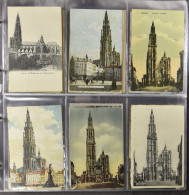 Diverse Plaatsen En Zichten, Voornamelijk Stad Antwerpen In 2 Albums (+/-300 Stuks) - Sonstige & Ohne Zuordnung