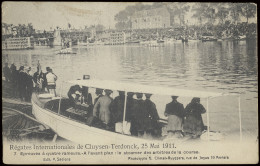 Terdonk-Kluizen, 25 Maart 1911, Roeiwedstrijd (2 Stuks) - Autres & Non Classés