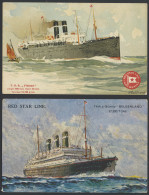 Scheepvaart : Red Star Line (6 Stuks) - Autres & Non Classés