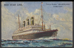 Scheepvaart : Red Star Line (3 Stuks) - Otros & Sin Clasificación