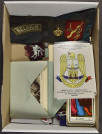 MILITARIA: Postkaarten, Emblemen En Tarotkaarten - Other & Unclassified