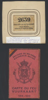 MILITARIA: Vuurkaart En Militair Lotbriefje (2 Stuks) - Other & Unclassified