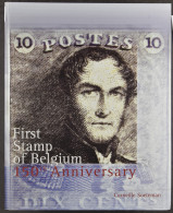 België 'First Stamp Of Belgium , 150 Th Anniversary' Soeteman. - Sonstige & Ohne Zuordnung