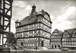 41275958 Melsungen Fulda Rathaus Marktplatz Fachwerkhaeuser Adelshausen - Melsungen