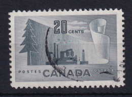 Canada: 1952   Forestry Products    Used - Gebruikt