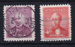 Canada: 1952   Prime Ministers (Series 2)    Used - Usati