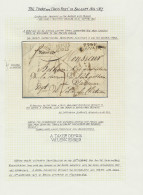 1816 Voorloper, Voorzijde, Vanuit Leuven (zwarte Naamstempel P94P LOUVAIN, Herlant 28), Naar Solre-le-Château (Frankrijk - 1815-1830 (Dutch Period)