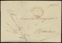 1840/1842 Vijf Voorlopers Tongres, D.C. Van 1840, 1841 En 1842 Police Judicaire En Procureur Du Roi, 2 Met Manuscript Po - 1830-1849 (Independent Belgium)