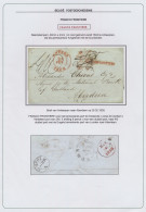 1838/1863 Samenstelling 7 Voorlopers Op Bladen, Zm - Autres & Non Classés