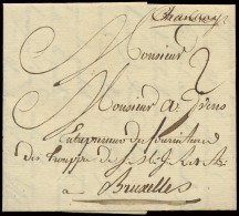 Voorlopers, Stad Charleroi, Verzameling Vanaf Oostenrijkse Periode (manuscript Brieven Charler, Chareroy, Charnoi, P86P, - Autres & Non Classés