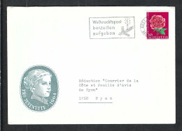 SUISSE 1964: LSC Ill. "Pro Juventute" De Zürich Pour Nyon - Storia Postale