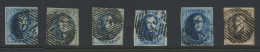 Klein Lotje Ongetande Médaillons, N° 6 (1x) En 7 (5x), Wisselende Kwaliteit, M/ntz - 1851-1857 Medaillons (6/8)
