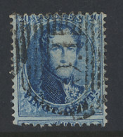 N° 15A 20c. Blauw, Tanding 12 1/2 X 13 1/2, Ambulant O.I, Lichte Maar Mooie Leesbare Centrale Stempel, Zm (COBA €30) - 1863-1864 Medaillen (13/16)