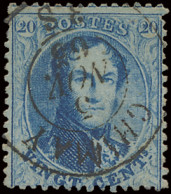 N° 15A 20c. Blauw, Afstempeling D.C.a Chimay 5 November 65, Zeer Mooi, Zm - 1863-1864 Médaillons (13/16)