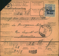 1918, Postanweisung Ab BINCHEmt - Other & Unclassified