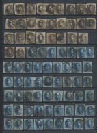 N° 6, 7, 10, 10A, 11 En 11A Ongetande Medaillons Verzameling, + 650 Exemplaren, Wisselend In Kwaliteit, Enkele Mooie Afs - 1849-1865 Medallions (Other)