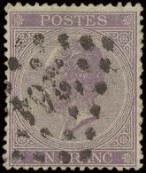 N° 21A 1fr. Violet, Puntstempel 264 Namur, Zm (OBP €110) - 1865-1866 Profiel Links