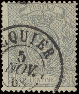 N° 23A D.C. Ocquier, Dd. 5/11/1868, Mooie Tanding, Zm - 1866-1867 Petit Lion (Kleiner Löwe)