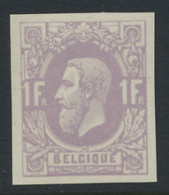 ** N° 36 1fr. Herdruk Eisenhouwer, Zm (OBP €1.525) - 1869-1883 Leopoldo II