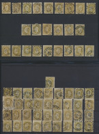 N° 32 25c. Bisterolijf, 61 Exemplaren, Enkele Mooie Centrale Stempels Voor De Specialist, Zm/m/ntz - 1869-1883 Leopold II.