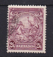 Barbados: 1938/47   Badge Of Colony    SG256    2/6d     Used  - Barbados (...-1966)