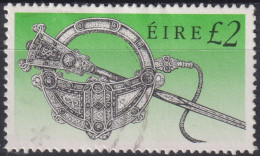 1990 Republik Irland ° Mi:IE 728I, Sn:IE 792, Yt:IE 731, Tara Brooch (7th Century) - Type C - Oblitérés