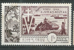 Inde  Française  - Aérien - Yvert N° 22 (*)        -  Ax 16115 - Unused Stamps