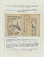 1914/1918 Interessante Kleine Verzameling Op 30 Bladen Met Beschrijving Over Legerposterij In België, Waarbij 25 Poststu - Other & Unclassified