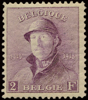 ** N° 165/78 Volledige Reeks, Mooi Postfris, 10fr. Klein Lichtpuntje Tussen Linkerkader En Aangezicht, Zm/ntz (OBP €2.40 - 1919-1920 Roi Casqué