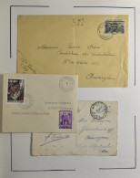 1939/1940 Kleine Verzameling In Davo Album Van Poststempels Gebruikt Door De Legerdiensten Tijdens De Mobilisatie Voor D - Guerre 40-45 (Lettres & Documents)