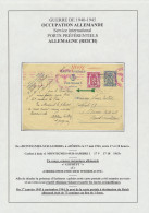 Studie W.O. II - Bezet Duitsland - Service International - Censures - Reich - Nederland (documenten Zijn In Frans) - 19  - WW II (Covers & Documents)