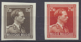 N° 845/46 Open Kraag, Ongetand, Zm (OBP € 80) - 1936-1957 Open Collar