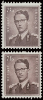 ** N° 1066/75 Volledige Reeks, 7,50fr., 8,50fr. En 9fr. (2x), Zm (OBP €590) - 1953-1972 Lunettes