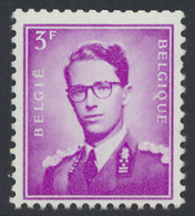 ** Rolzegel N° 4 3fr. Lila Zm (OBP €545) - 1953-1972 Glasses