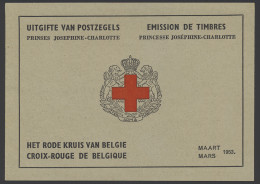 ** N° 914B Rode Kruis-boekje, Voorrang Nederlands, Zm (OBP €220) - Sonstige & Ohne Zuordnung