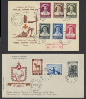 0/FDC N° 912/17 Overstromingen-omslag + 938/40 Monument En 946/51 Brugge Op FDC, Zm (OBP €302) - Other & Unclassified