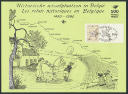 HK 2350 S1 Historische Wisselplaatsen, Volledige Set Van 13, Zm (OBP €1.500) - Other & Unclassified