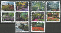 USA 2020 Public Botanical Gardens SC.#5461/70 - Cpl 10v Set Used - Blocchi & Foglietti