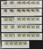 ** Voorraad Drukdata In Safe Ringband, Enkel Belgisch Frank, Zm - 1985-.. Vogels (Buzin)