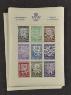 ** BL 10 (25x), BL 10A (11x) En BL 17 (34x), Zm/m (OBP €1.247) - 1924-1960