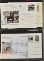 1971/2014 Voorraad + Verzameling In 8 Albums + Schoendoos, Zm (Frankeerwaarde: €1.047) - Cartes Postales 1951-..