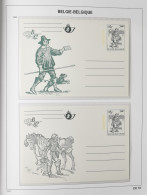 1971/2006 Drie Verzamelingen In 3 Albums Davo, Overwegend Dus 3x Verzameld, Zm - Briefkaarten 1951-..