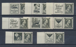 ** PU 121/28 0,75c., Witte Rand, Aan 4 Zijden Getand, Zm (OBP €750) - Other & Unclassified